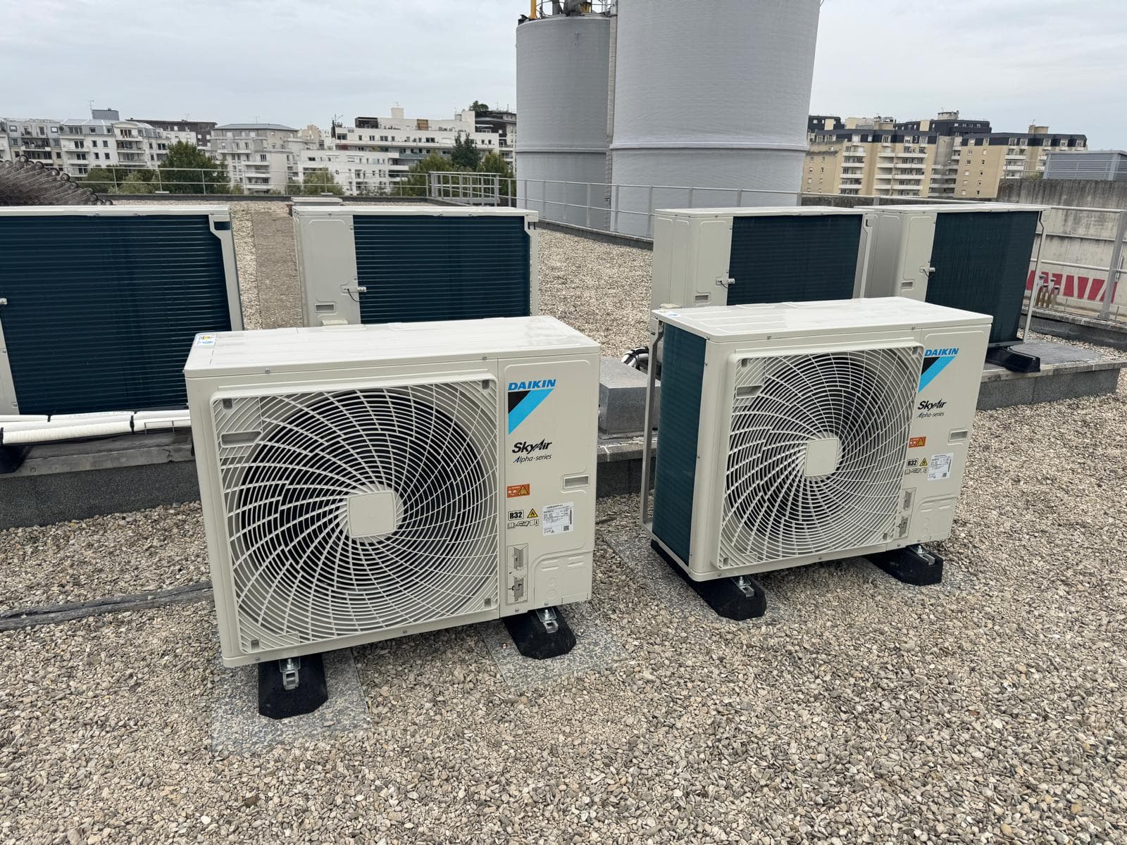 Installation CVC tertiaire Île-de-France