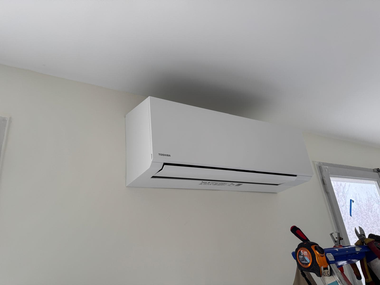 Climatiseur réversible installation résidentielle