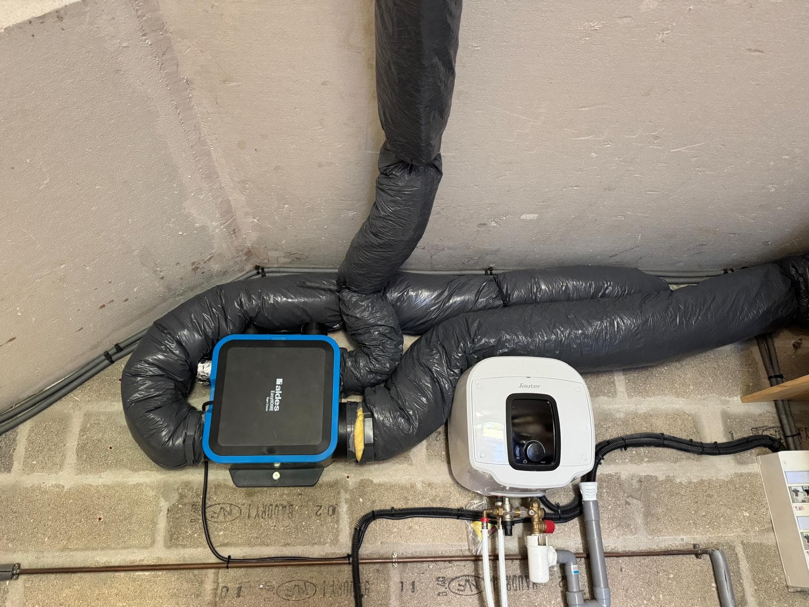 VMC Aldes — réseau de gaines