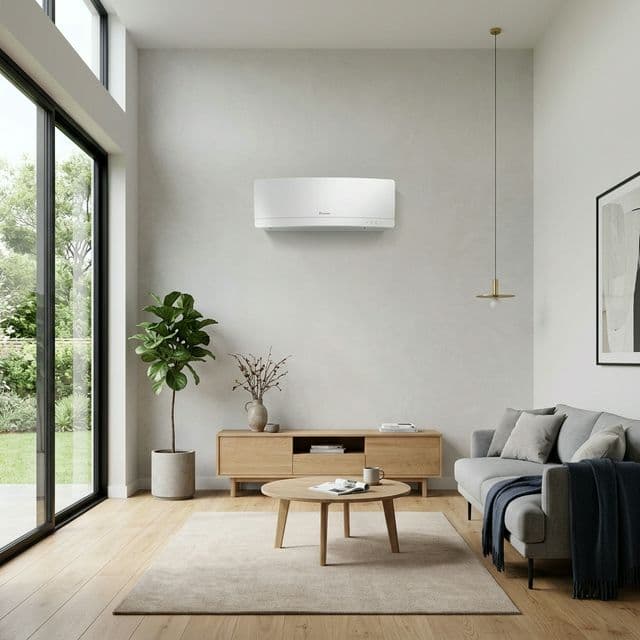 Deux unités extérieures de pompe à chaleur Toshiba installées par Les Installateurs